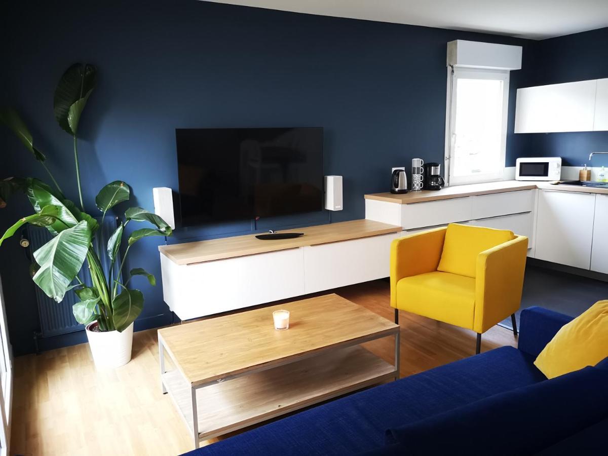 Appartement T3 Centre Ville Mabilais Au Calme. Rennes Exterior foto